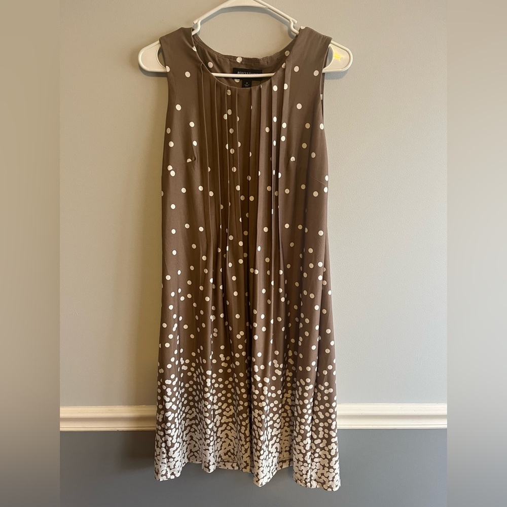 Polka Dot Sleeveless Dress